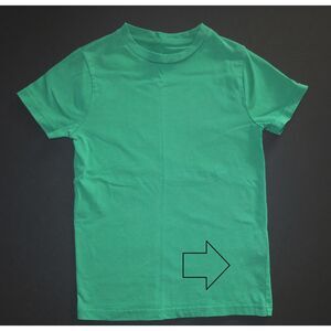Mini Boden boys too 6 7 8 washed basic solid grass green short sleeve tee shirt